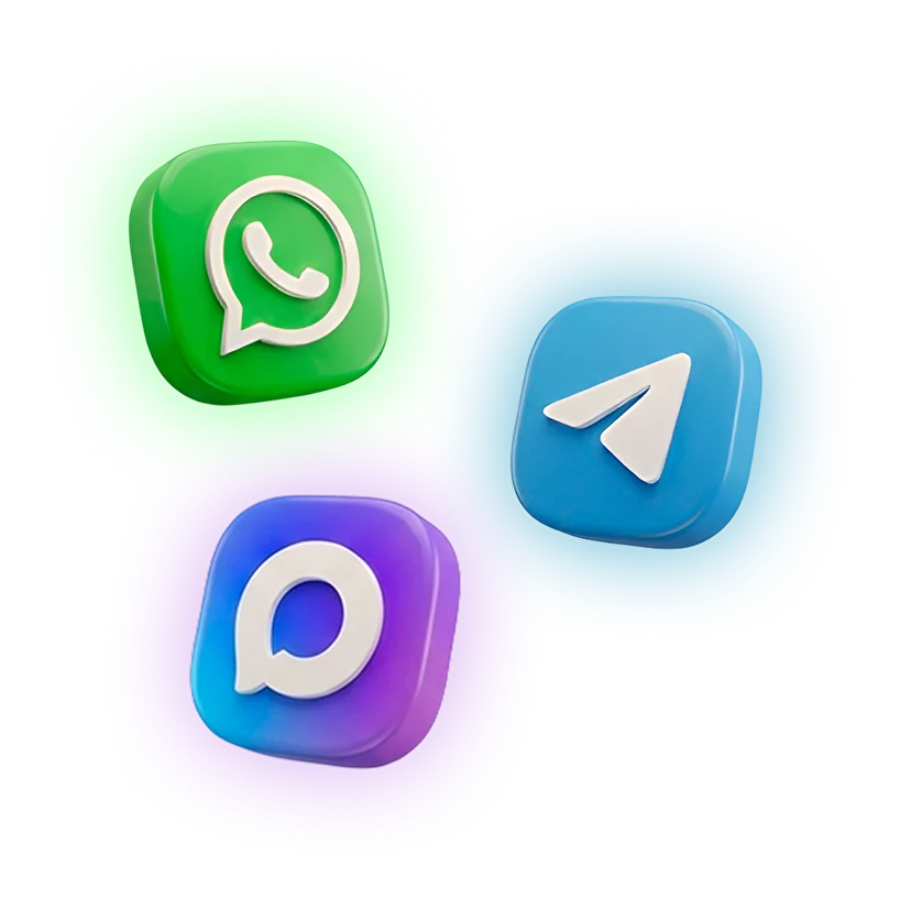 WhatsApp, Telegram и MAX