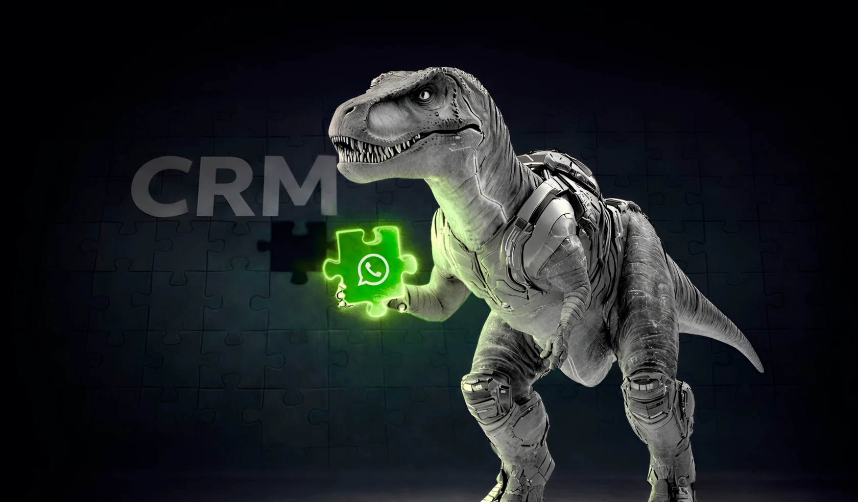 Робот-динозавр ChatRex соединяет мессенджеры и CRM